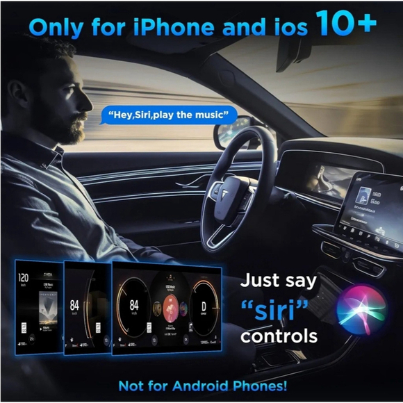 Wireless Carplay Adapter, Converts Wired to Wireless carplay adapter for iPhone - Picture 8 of 8